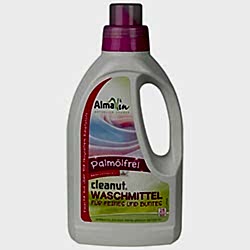 AlmaWin Organik Sabun Cevizi özlü Sıvı Çamaşır Deterjanı  Mine Çiçeği kokulu  750ml