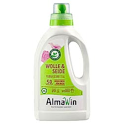 AlmaWin Organik Yün  İpek ve Narin kıyafetler için Çamaşır Deterjanı  Lavanta  750ml