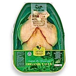 Ayvat Organik Donuk Tavuk Bütün  KG 