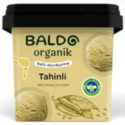 Baldo Organik Tahinli Ballı Dondurma 400g