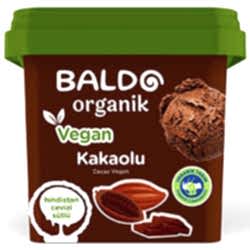 Baldo Organik Vegan Kakaolu Dondurma 400g