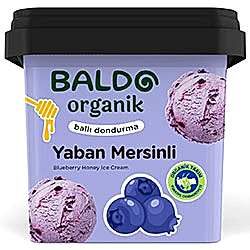 Baldo Organik Yabanmersinli Ballı Dondurma 400g