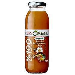 BenOrganic Organik Propolisli Portakal ve Havuç Suyu 250ml