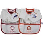 Canboli Organik Bebek Kollu Önlük Havlu