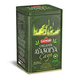 Çaykur Organik Ayasofya Çayı 200g  Teneke Kutu 