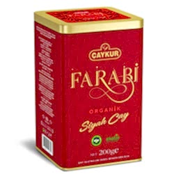 Çaykur Organik Farabi Çayı 200g  Teneke Kutu 