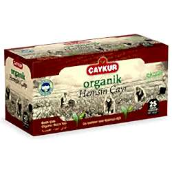 ÇAYKUR Organik Hemşin Çayı  Bardak Poşet  25 Adet