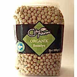 Cityfarm Organik Kuru Bezelye 500g