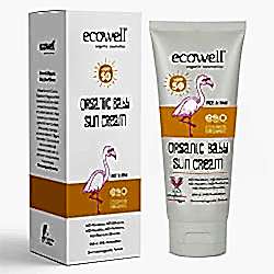 Ecowell Organik Bebek Güneş Kremi  SPF 50  110g
