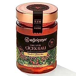 Eğriçayır Organik Çiçek Balı 450g