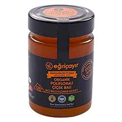 Eğriçayır Organik Polifloralı  Yabani  Çiçek Balı 450g