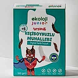 Ekoloji Junior Organik Glütensiz Muhallebi Karışımı  Keçiboynuzlu  100g