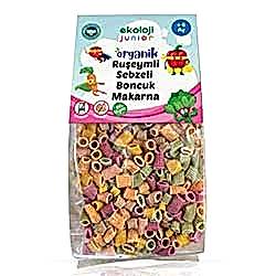 Ekoloji Junior Organik Ruşeymli Sebzeli Boncuk Makarna 250g
