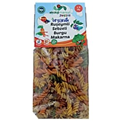 Ekoloji Junior Organik Ruşeymli Sebzeli Burgu Makarna 250g