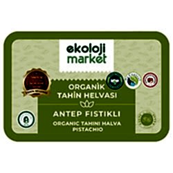 Ekoloji Market Organik Tahin Helvası  Antep Fıstıklı  200g