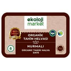Ekoloji Market Organik Tahin Helvası  Hurmalı  200g