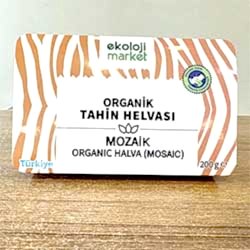 Ekoloji Market Organik Tahin Helvası  Mozaik  200g