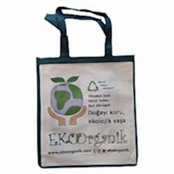Ekoorganik Çevre Dostu Bez Çanta