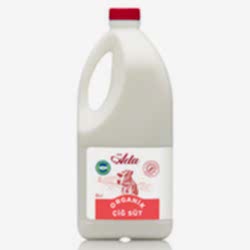 Elta Ada Organik Çiğ İnek Sütü 3L