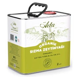 Elta Ada Organik Sızma Zeytinyağı 2L  teneke 