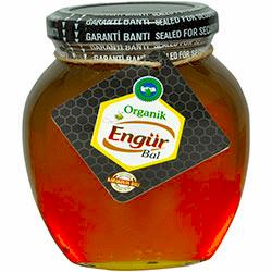 Engür Organik Tozanlı Vadisi Karakovan Süzme Ham Bal 500g