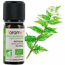Florame Organik Kırmızı Mersin  Myrtus communis  Esansiyel Yağı 10ml