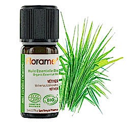 Florame Organik Vetiver Güve Otu  Vetiveria Zizanoide  Esansiyel Yağı 5ml
