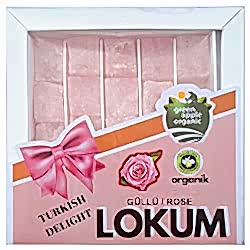 Greenapple Organik Lokum  Güllü  300g