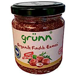 Grünn Organik Fındık Ezmesi 200g
