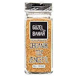 GÜZEL GIDA Organik Toz Zencefil 40g
