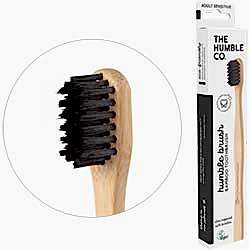 Humble Brush Ekolojik Bambu Hassas Diş Fırçası  Çok Yumuşak  Siyah 