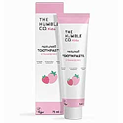 The Humble Doğal Çocuk Diş Macunu  Çilekli  Florürlü  75ml