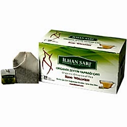 İLHAN SARI Organik Zeytin Yaprağı Çayı  Bardak Poşet  20 Adet