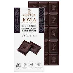 Jovia Organik Bitter Çikolata  %100 Kakao  75g