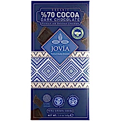 Jovia Organik Bitter Çikolata  %70 Kakao  40g