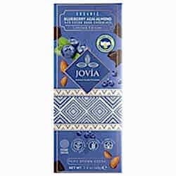 Jovia Organik Bitter Çikolata  Yaban Mersini & Badem & Açai %70 Kakao  40g