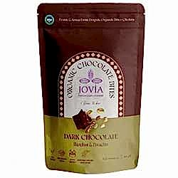 Jovia Organik Bitter Çikolata  Fındık ve Antep Fıstığı Dolgulu  85g