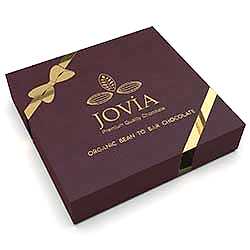 Jovia Organik Hediyelik Madlen Çikolata  Sütlü&Bitter  240g