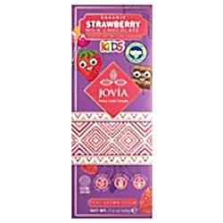Jovia Organik Sütlü Çikolata  Çilekli  40g