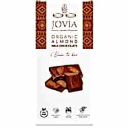 Jovia Organik Sütlü Çikolata  Bademli  85g