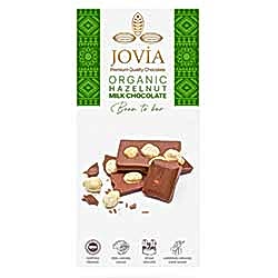 Jovia Organik Sütlü Çikolata  Fındıklı  85g