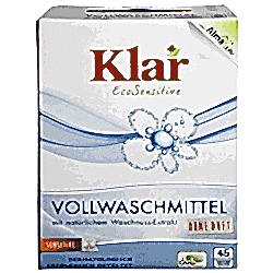 Klar Organik Sabun Cevizi özlü Toz Çamaşır Deterjanı  Kokusuz  2 475kg