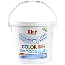 Klar Organik Renkliler için Sabun Cevizi özlü Toz Çamaşır Deterjanı  Kokusuz  4 75Kg