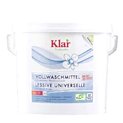 Klar Organik Sabun Cevizi özlü Toz Çamaşır Deterjanı  Kokusuz  4 4kg