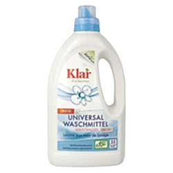 Klar Organik Sabun Cevizi özlü Sıvı Çamaşır Deterjanı  Kokusuz  1 5L