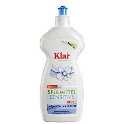 Klar Organik Sıvı Elde Bulaşık Deterjanı  Kokusuz  500ml