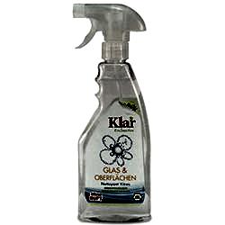 Klar Organik Cam ve Yüzey Temizleyici  Kokusuz Camsil  500ml Sprey 