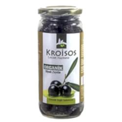 Kroisos Organik Siyah Zeytin  Gemlik Yağlı Salamura  310g