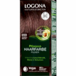 Logona Organik Bitkisel Toz Saç Boyası  090 Koyu Kahve 