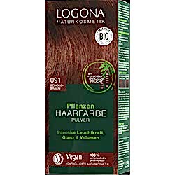 Logona Organik Bitkisel Toz Saç Boyası  091 Çikolata 